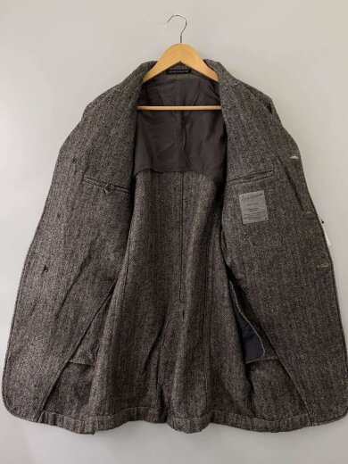 商品画像：11AW/リネン混/コート/3/ウール/GRY/HP-J55-108// 3