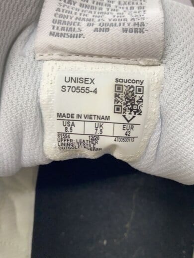 商品画像：ローカットスニーカー/US8.5/WHT/レザー/S70555-4/ホワイト/白 5