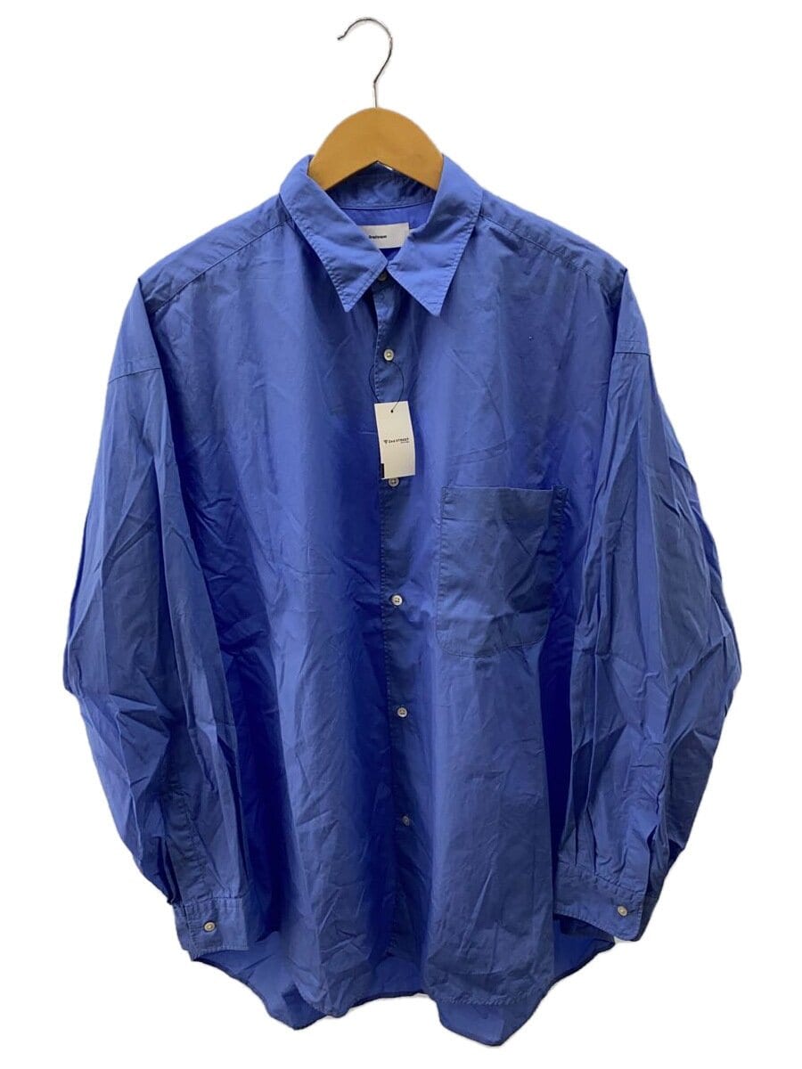 Graphpaper / 長袖シャツ/FREE/コットン/ブルー/無地/GM231-50080B