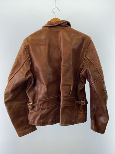 商品画像：レザージャケット・ブルゾン/40/レザー/BRW/無地// 2