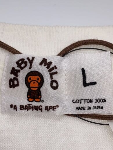 商品画像：長袖Tシャツ/L/コットン/WHT 3