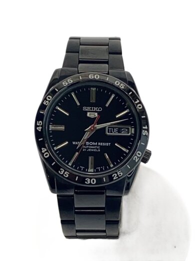 商品画像：自動巻腕時計/アナログ/ステンレス/BLK/SLV/SNKE03K1 1