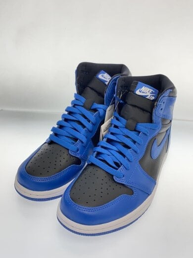 商品画像：ハイカットスニーカー/27cm/BLU/レザー/555088-404 2