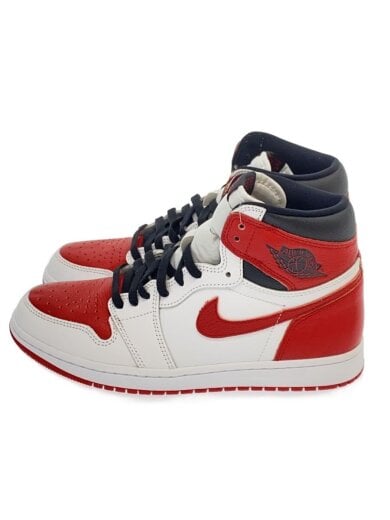 商品画像：ハイカットスニーカー/27cm/WHT/レザー/555088-161 1