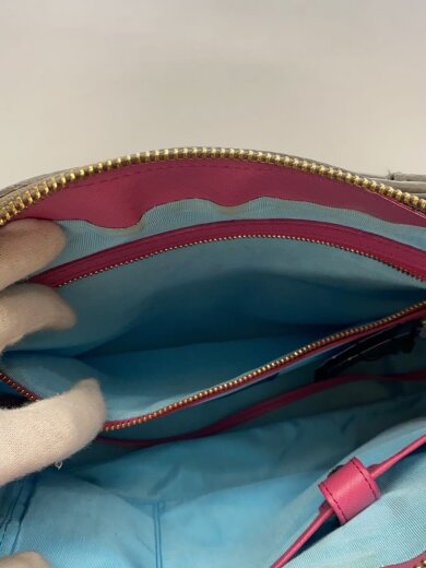 商品画像：ハンドバッグ/レザー/GRY/無地/ACS01040A 8