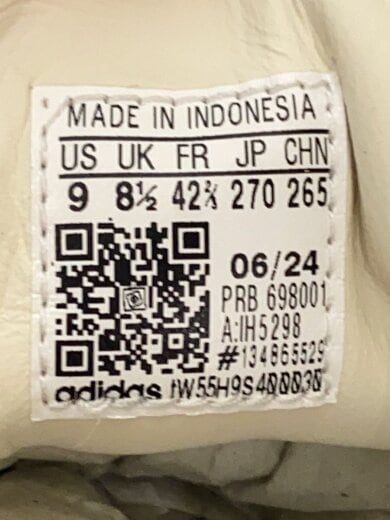 商品画像：ローカットスニーカー/27cm/WHT/IH5298 5