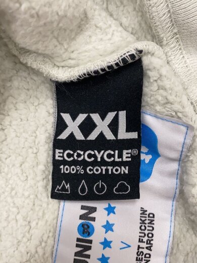 商品画像：パーカー/XXL/コットン/WHT/プリント/1991-2021 4