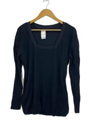 Balloon Tunic/長袖カットソー/XS/レーヨン/BLK/無地/APD1 2009 1622