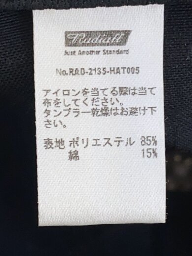 商品画像：21SS/OUTLINE TRUCKER CAP/キャップ/FREE/BLK/RAD-21SS-HAT005 6