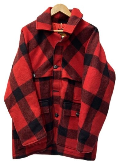 商品画像：80s/バッファロージャケット/--/ウール/RED/チェック 1