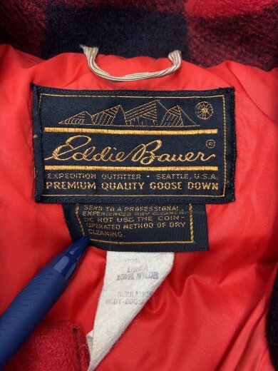 商品画像：80s/バッファロージャケット/--/ウール/RED/チェック 3