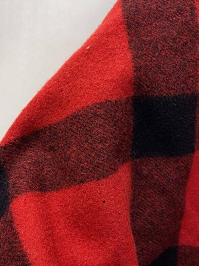 商品画像：80s/バッファロージャケット/--/ウール/RED/チェック 6