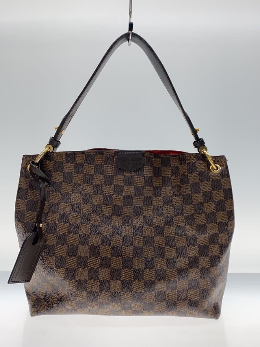 LOUIS VUITTON / グレースフルPM_ダミエ・エベヌ_BRW/PVC/BRW