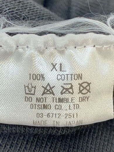 商品画像：Tシャツ/XL/コットン/BLK 4