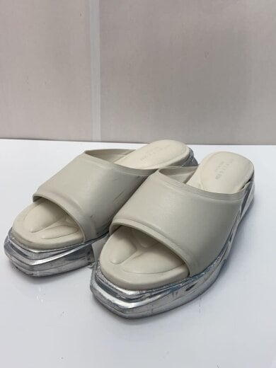 商品画像：MONO SLIDE/サンダル/38/WHT/PVC※使用感// 2