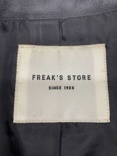 商品画像：レザージャケット・ブルゾン/M/山羊革/BLK/無地/173-3502// 3