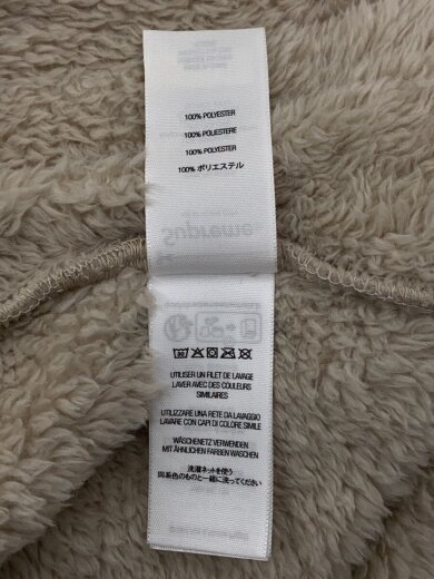 商品画像：24AW/KATE MOSS FLEECE JACKET/フリースジャケット/M/ポリエステル/BEG/無地 5