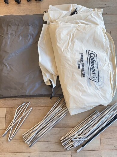 商品画像：2187608 テント/ドーム/3~4人用/GRY/2187608// 2