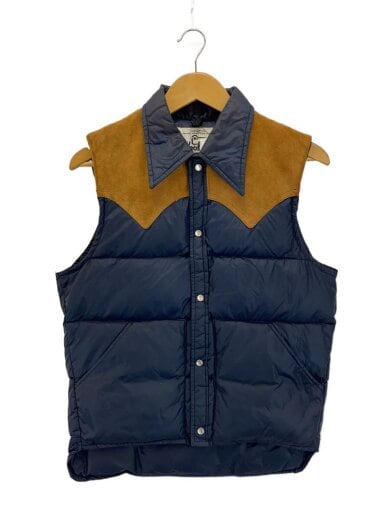 商品画像：ダウンベスト/S/ナイロン/NVY 1