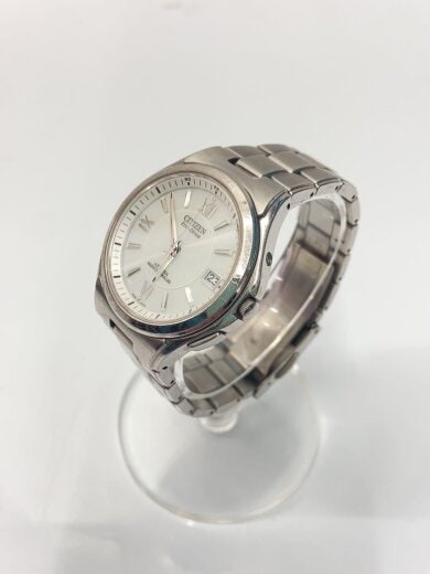 商品画像：ソーラー腕時計/アナログ/ステンレス/WHT/SLV/GN-4W-S 2