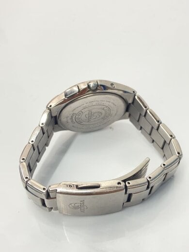 商品画像：ソーラー腕時計/アナログ/ステンレス/WHT/SLV/GN-4W-S 4