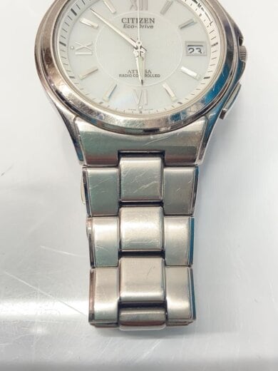 商品画像：ソーラー腕時計/アナログ/ステンレス/WHT/SLV/GN-4W-S 5