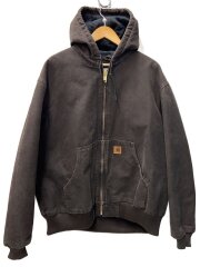 メキシコ製/アクティブパーカー/アクティブジャケット/ジャケット/XL/コットン/BRW/無地