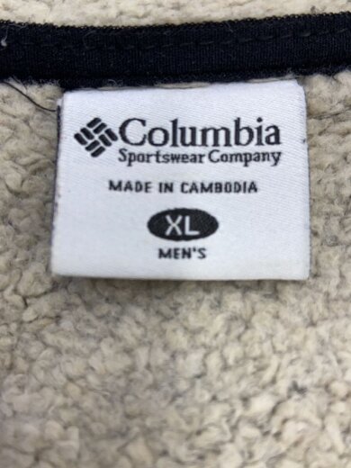 商品画像：フリースジャケット/XL/ポリエステル/KHK/無地 4