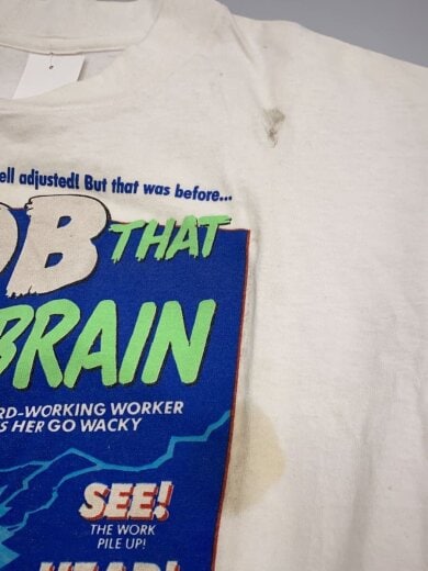 商品画像：the job that ate my brain/L/コットン/WHT 6