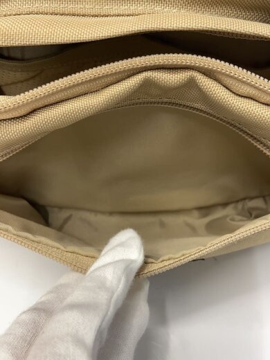 商品画像：18SS/テープロゴウエストバッグ/ナイロン/BEG/無地 8