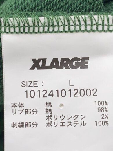 商品画像：スウェット/L/コットン/GRN/101241012002 5