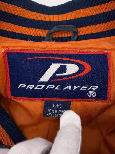 商品画像：90S/BRONCOS/スタジャン/M/レザー/GRY/無地 3