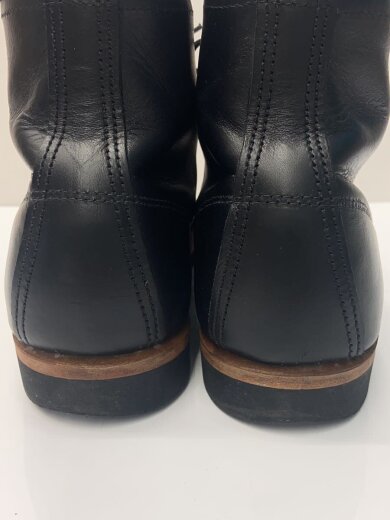 商品画像：BECKMAN/レースアップブーツ/US9/BLK/レザー/9423 7