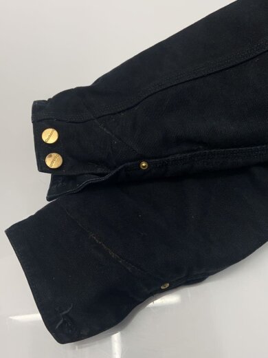 商品画像：ミシガンチョアコート/ジャケット/S/コットン/BLK/無地 6