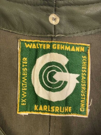 商品画像：walter gehmann/レザージャケット・ブルゾン/--/レザー/GRN/無地 3