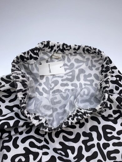 商品画像：韓国軍/バクテリアカモ/ボトム/--/コットン/WHT/総柄 3