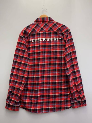 商品画像：18AW/QUOTE FLANNEL SHIRT/OMGA060F18A27015// 2