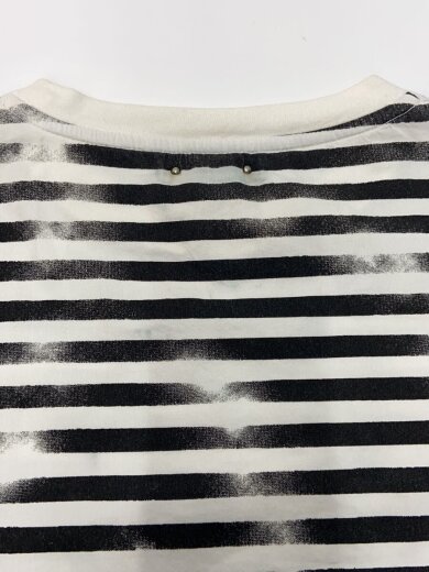 商品画像：Tシャツ/3/コットン/WHT/ボーダー/2006-4001-07-032 8