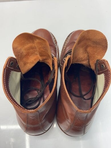 商品画像：レースアップブーツ/US8/BRW/レザー 3