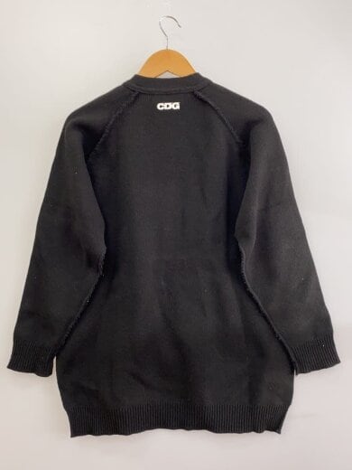 商品画像：カーディガン(厚手)/M/アクリル/BLK/無地/SZ-N008 2