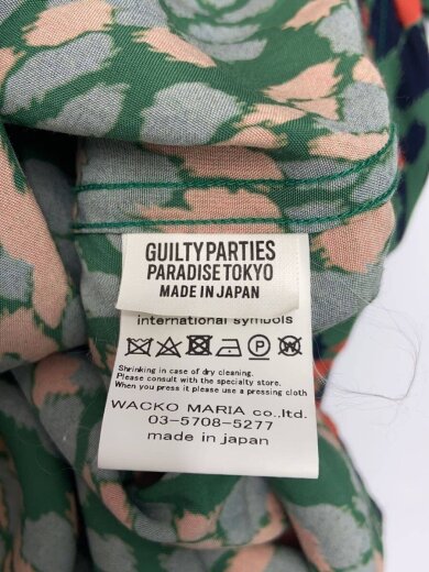 商品画像：半袖シャツ/M/レーヨン/GRN/総柄/25SS 5