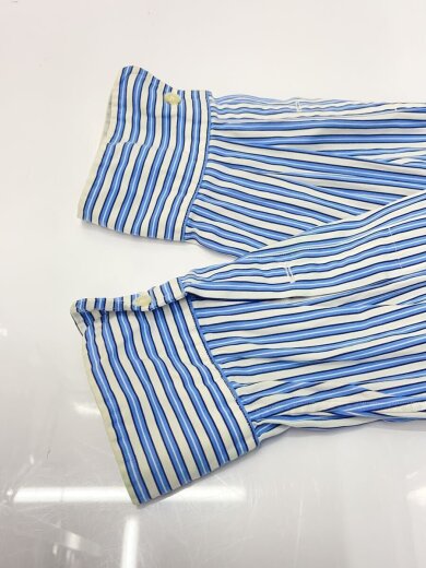 商品画像：CLASSIC FIT/長袖シャツ/L/コットン/BLU/ストライプ// 6