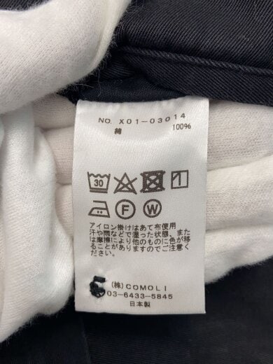 商品画像：23SS/3/コットン/BLK/無地/X01-03014// 6