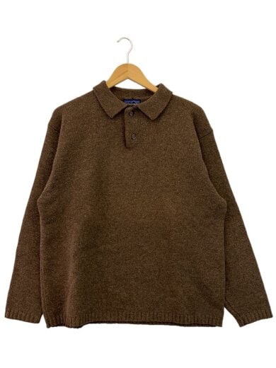 商品画像：ニット・セーター(厚手)/L/ウール/BRW// 1