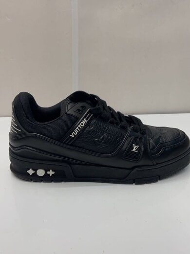 商品画像：ローカットスニーカー/UK6.5/BLK/レザー/1AARET 2