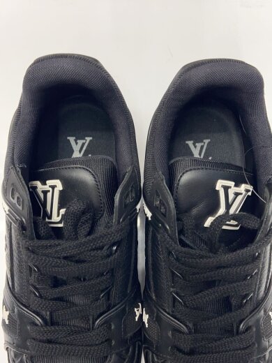 商品画像：ローカットスニーカー/UK6.5/BLK/レザー/1AARET 4