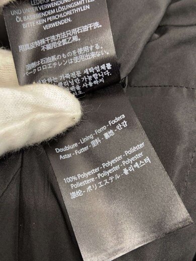 商品画像：レザージャケット・ブルゾン/40/羊革/BLK 5