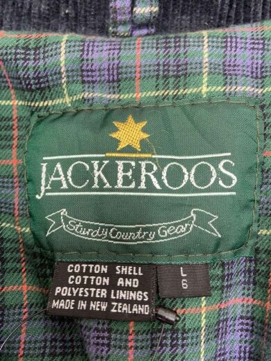 商品画像：90s～/JACKEROOS/コート/襟コーデュロイ/L/コットン/IVO/無地 4