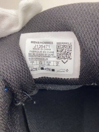 画像：MERRELLローカットスニーカー/25cm/BLK/J1354715