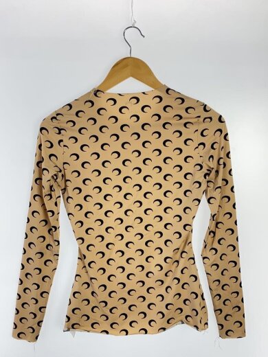 画像：MARINE SERRE長袖カットソー/M/ポリエステル/BEG/総柄//2